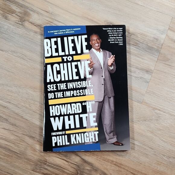 🔺️Believe to Achieve See the Invisible Do The Impossible Paperback Book - Picture 2 of 5